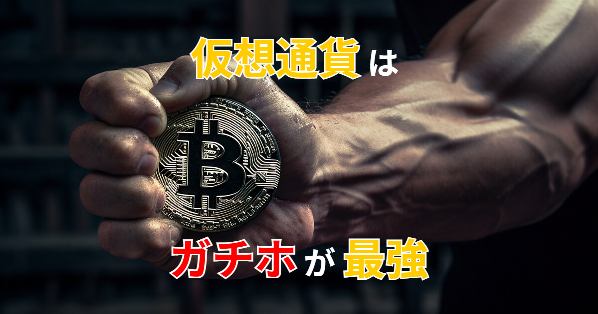 仮想通貨投資はガチホが最強